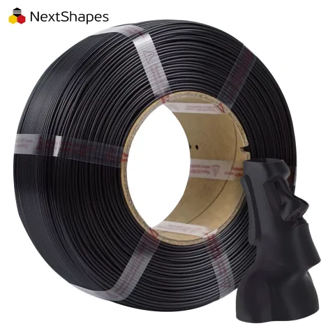 NextShapes 1kg PLA REFILL - Černá